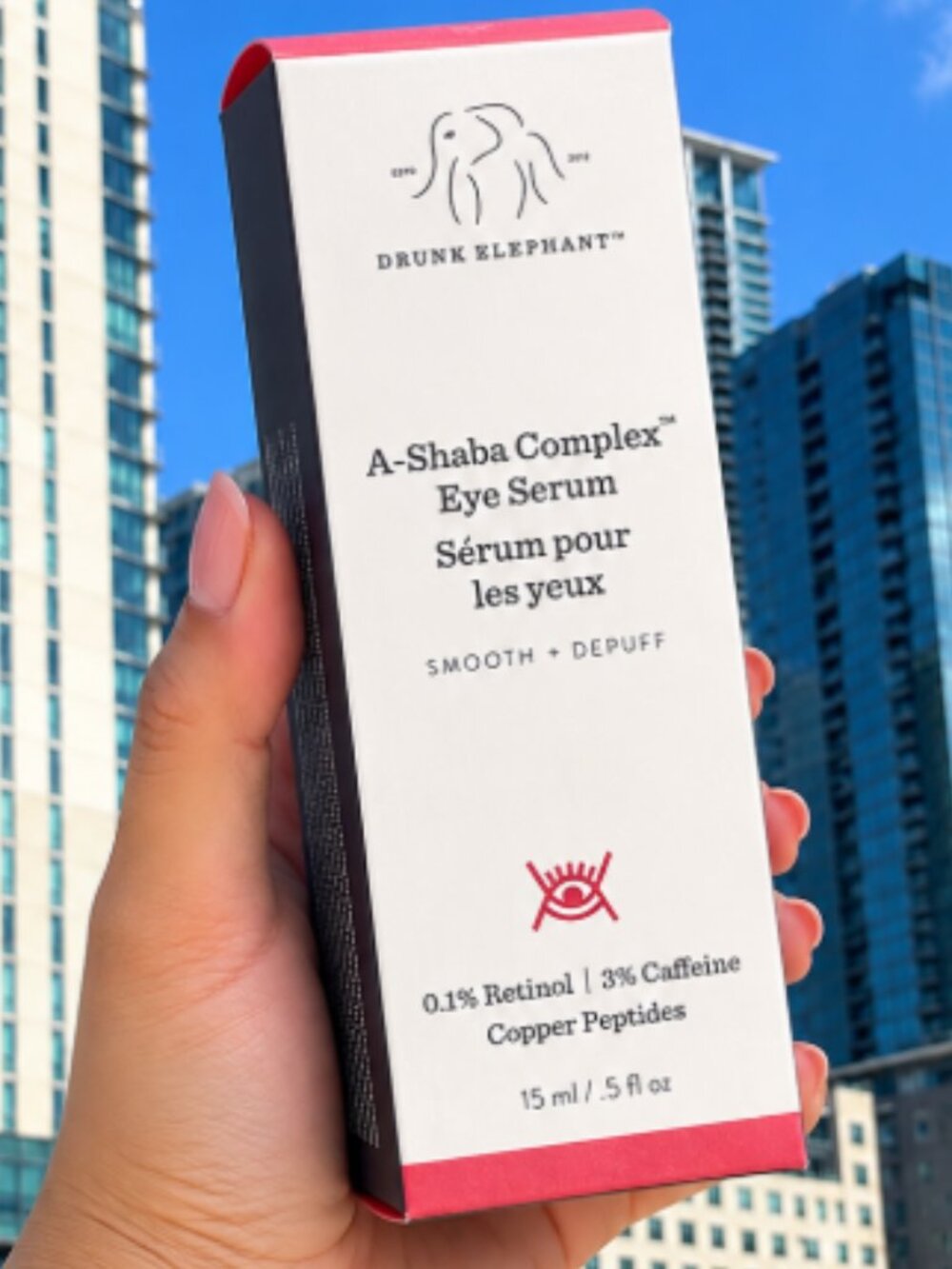 A-Shaba Complex Retinol Eye Serum with Caffeine + Copper Peptides